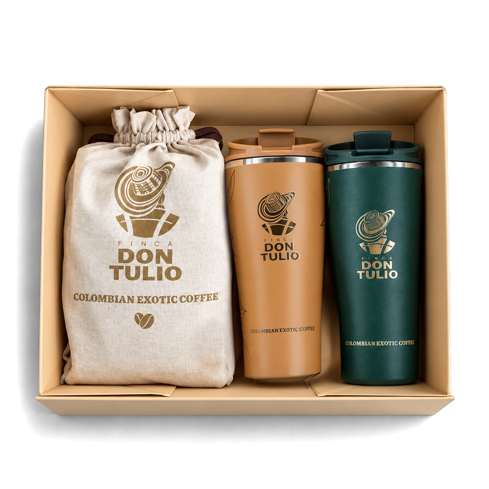 Don Tulio Signature Tumbler & Drip Coffee Gift Set