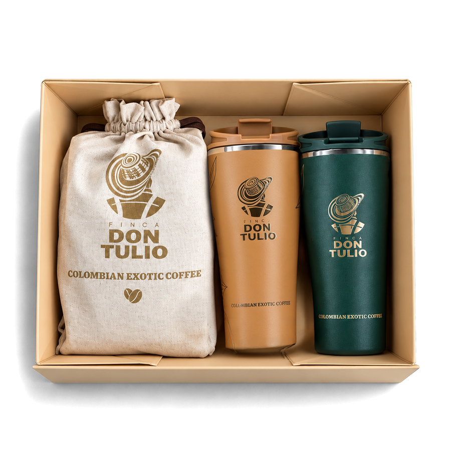 Don Tulio Signature Tumbler & Drip Coffee Gift Set